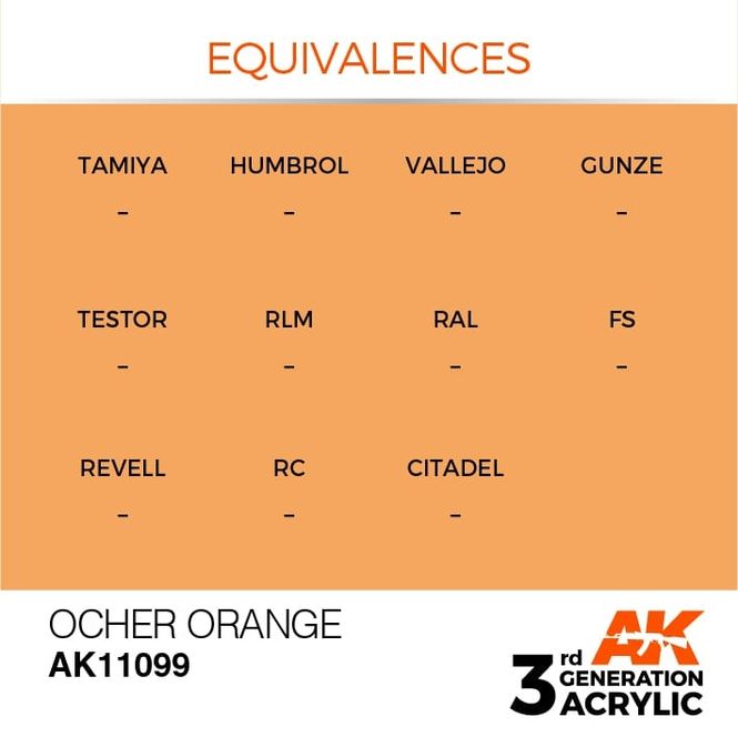 Hovedbilde Ocher Orange 17ml