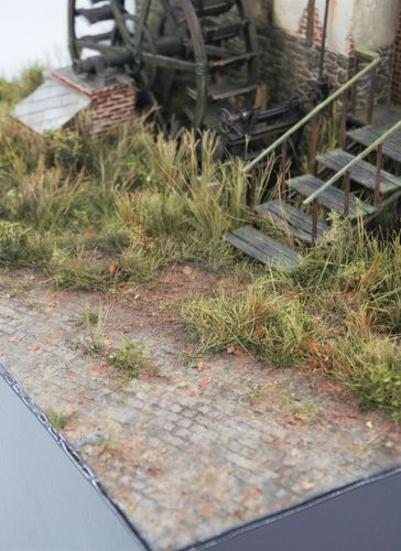 RT-Diorama 35024 Diorama Base: Watermill (1:35)