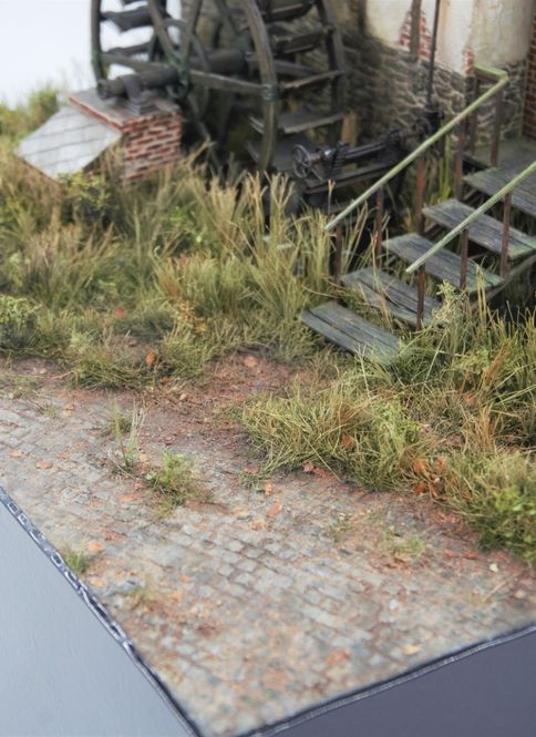Main Image RT-Diorama 35024 Diorama Base: Watermill (1:35)