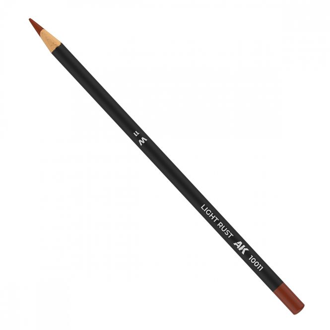 Main Image Light Rust  - Watercolor Pencil