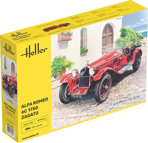 Heller 1:24 - Alfa Romeo 1750cc Zagato (80715)