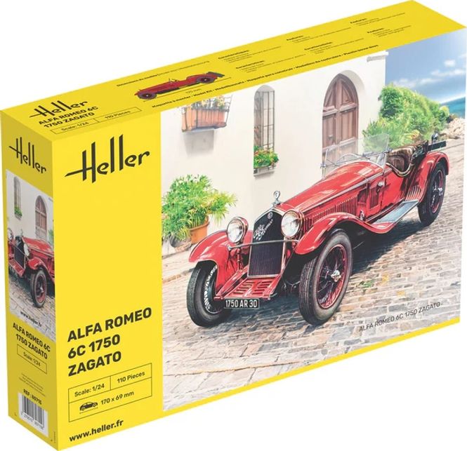 Hovedbilde Heller 1:24 - Alfa Romeo 1750cc Zagato (80715)