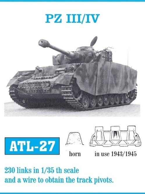 Hovedbilde FriulModel 1:35 - ATL-27 PZ III/IV