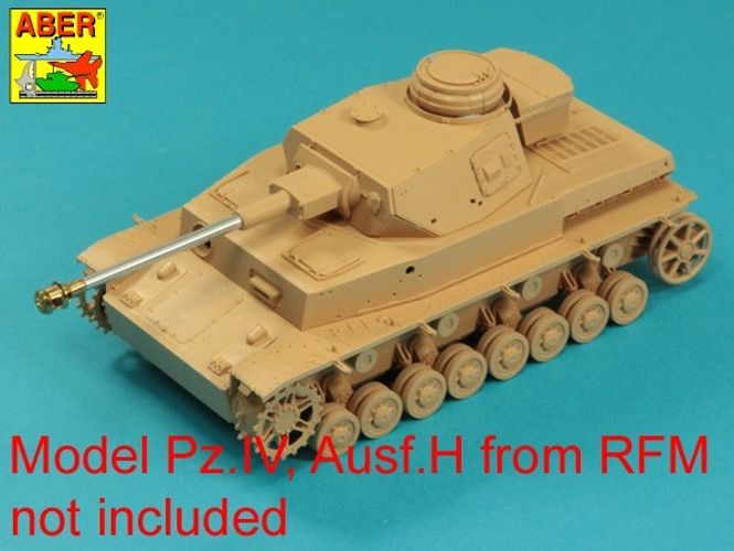 Hovedbilde Germ.75mm barrel for KwK40L/48 with middle model ...