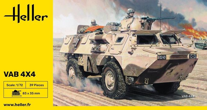 Hovedbilde Heller 1:72 - VAB 4x4 79898 