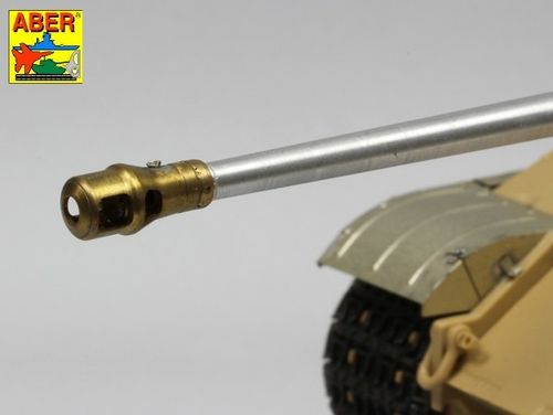 7,5cm gun barrel for Panther Ausf.G Late -Tamiya
