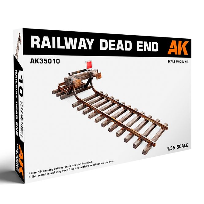 Hovedbilde AK-Interactive 1:35 - Railway Dead End 35010