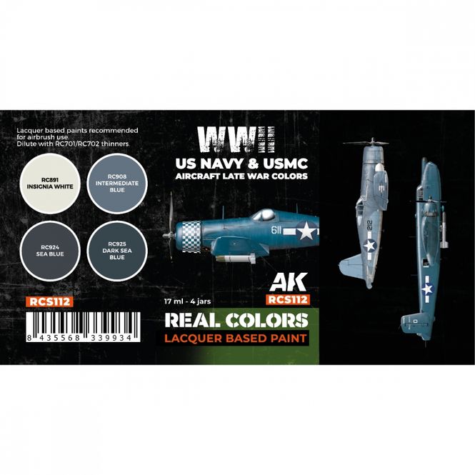 Hovedbilde AK-Interactive RCS112 US Navy & USMC WWII ...