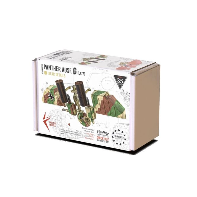 Main Image Faustus Models 1:35 - FM35036 Panther G Rear ...