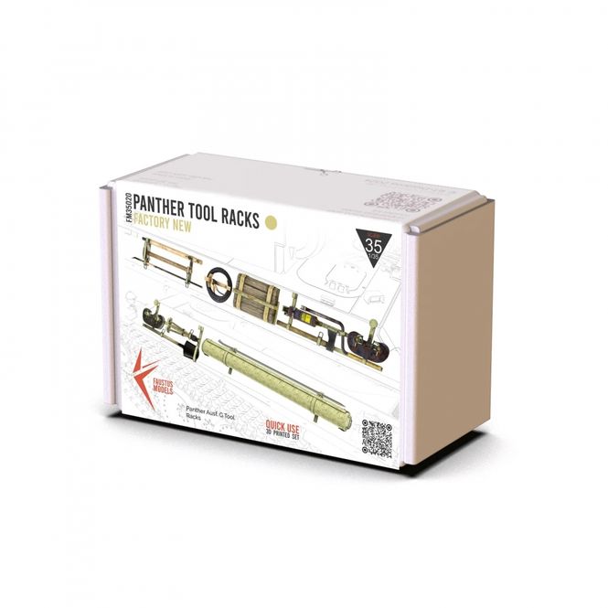 Main Image Faustus Models 1:35 - FM35020 Panther Tool Racks ...