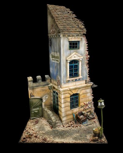 RT-Diorama 35025 Diorama-Base: German Town House (1:35)