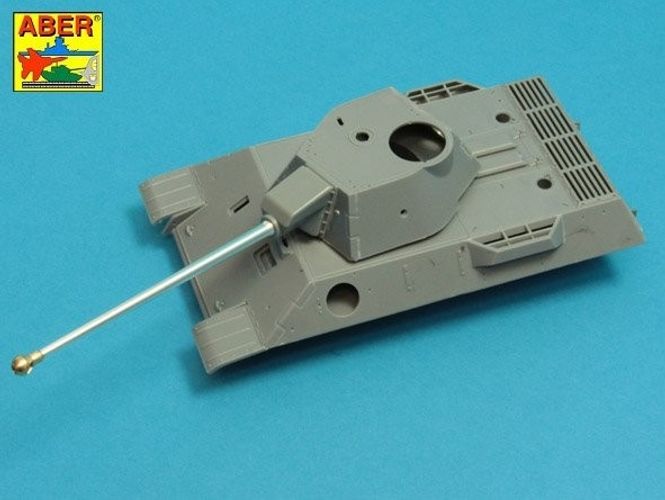 Hovedbilde 7,5cm gun barrel with single baffle muzzle brake ...