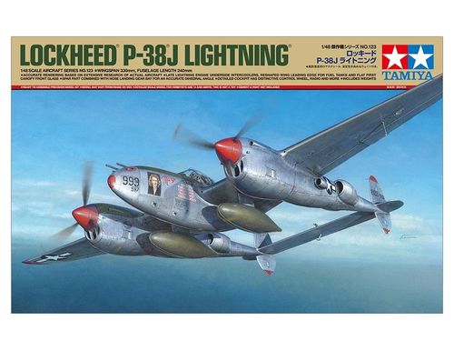 Tamiya 1:48 - Lockheed P-38J Lightning (61123)
