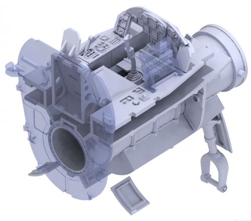 Das Werk 1:32 - Messerschmitt P.1101 -Entwicklungsflugzeug