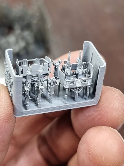 Hovedbilde HS Models 1:350 - 40mm Quad Bofors (Late Version ...
