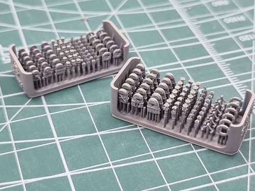 HS Models 1:200 - US Navy Fire Hose & Velve, Life Ring Set