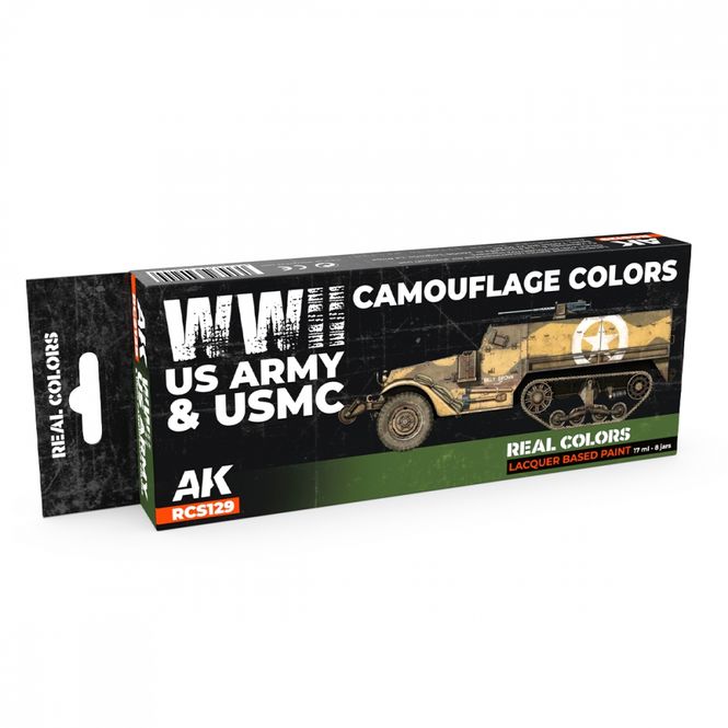 Main Image AK-Interactive RCS129 US Army & USMC WWII ...