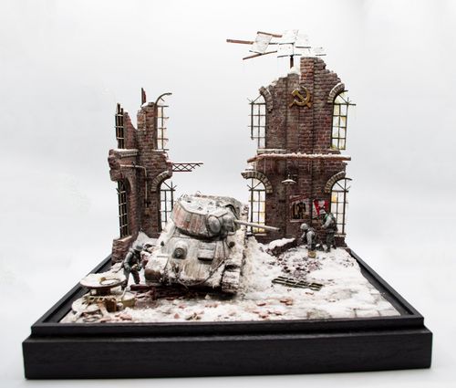 RT-Diorama 35302 Wintergewitter [Diorama Base] (1:35)