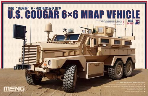 Meng Model 1:35 - U.S. Cougar 6x6 MRAP Vehicle (SS-005)