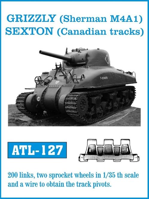 Hovedbilde FriulModel 1:35 - ATL-127 GRIZZLY (Sherman M4A1), ...