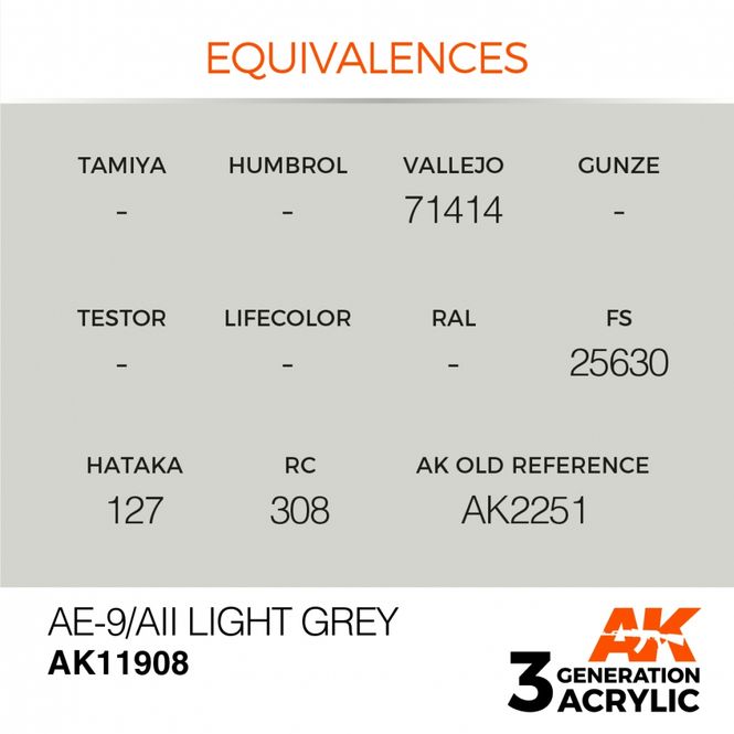 Main Image AE-9/AII Light Grey