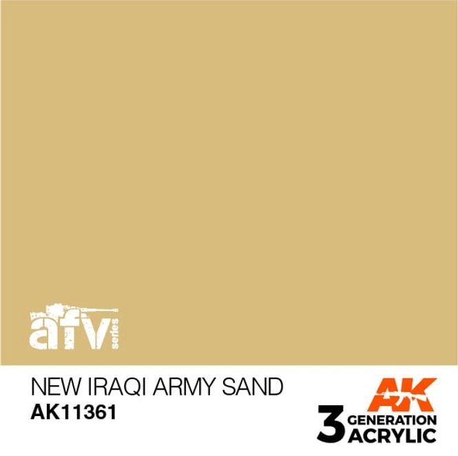 Hovedbilde New Iraqi Army Sand