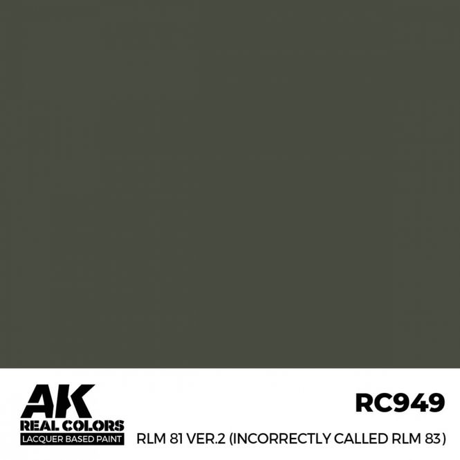 Hovedbilde RC949 RLM 81 Version 2 (incorrectly called RLM ...