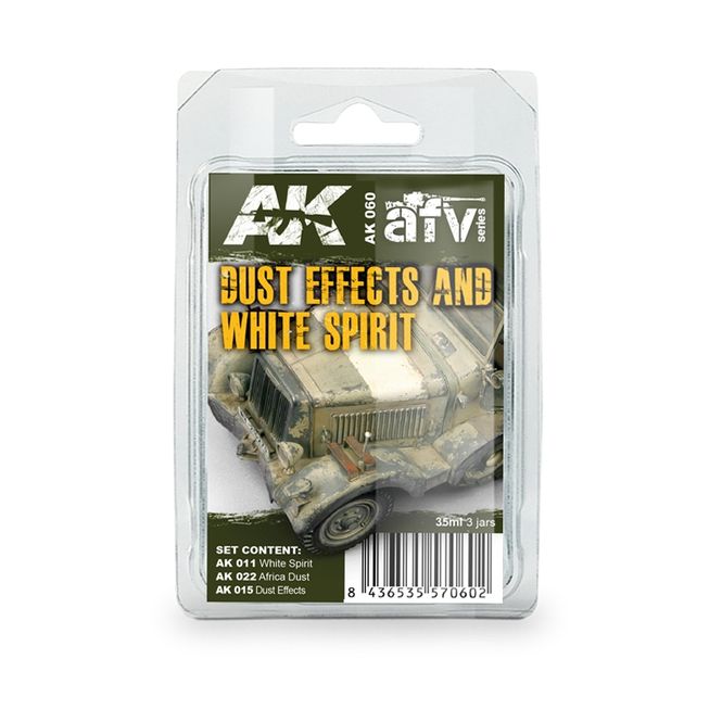 Hovedbilde AK-Interactive AK060 Dust Effects and White ...