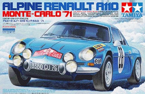 Tamiya 1:24 - Alpine A110 - Monte Carlo (24278)