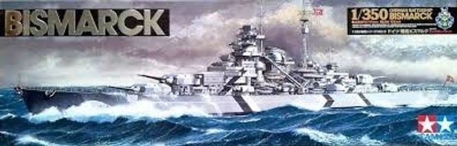 Hovedbilde Tamiya 1:350 - German Battleship Bismarck (78013)