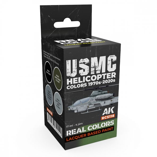 Main Image AK-Interactive RCS118 USMC Helicopter Colors ...