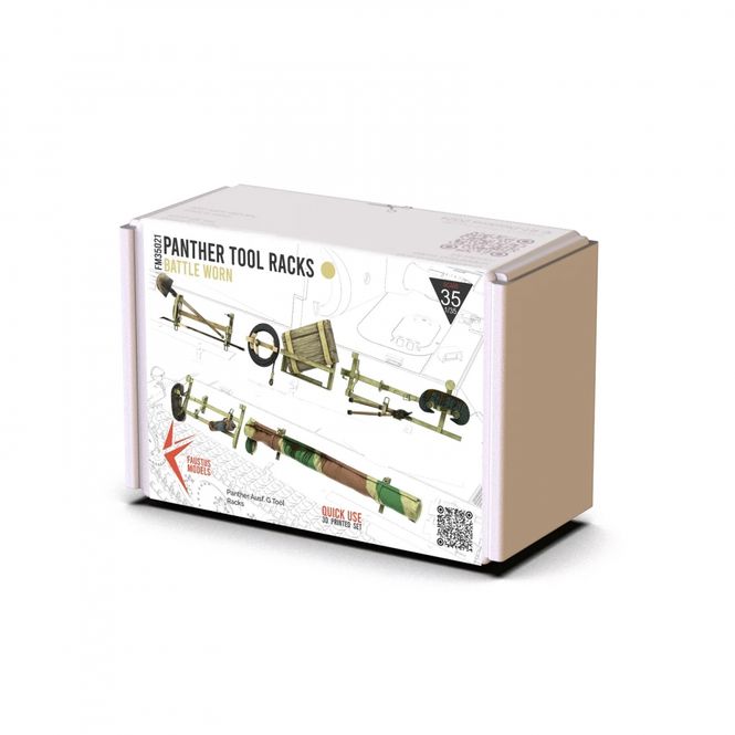 Main Image Faustus Models 1:35 - FM35021 Panther Tool Racks ...