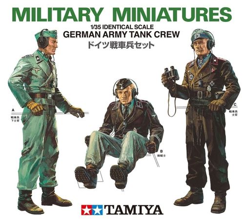 Tamiya 1:35 - 35001 WWII German Army Tank Crew