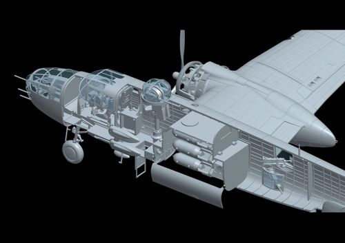 HK Models 1:48 - B-25J Mitchell Glazed Nose