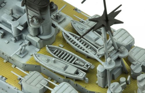 Meng Model 1:700 - Royal Navy Battleship H.M.S. Rodney (PS-001)