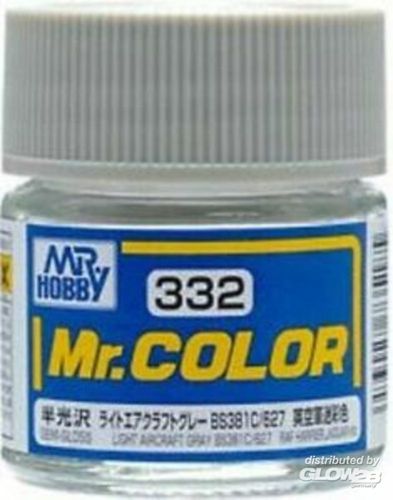 Light Aircraft Gray BS381C 627 C332 - Mr. Color 10ml