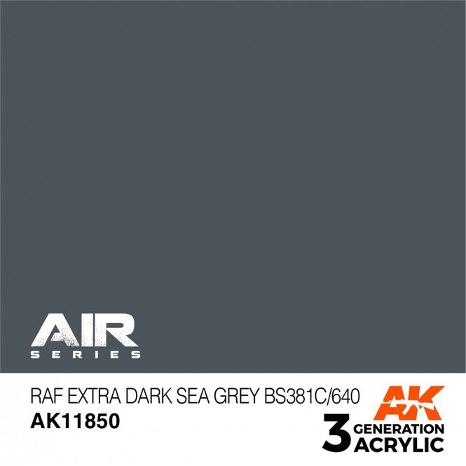Hovedbilde RAF Extra Dark Sea Grey BS381C/640