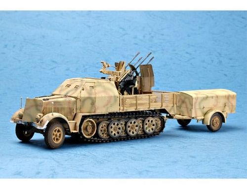Trumpeter 1:35 - German 2cm Flakvierling 38 auf Selbstfahrlafette (Sd.Kfz.7/1 Late Version) 01524 