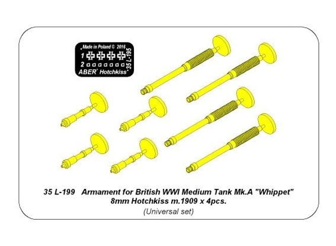 Hovedbilde Armament for British Tank Mk.A 