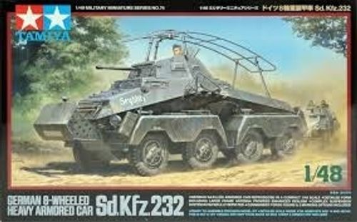 Tamiya 1:48 - German 8-Wheeled Heavy Armored Car Sd.Kfz.232 (32574)