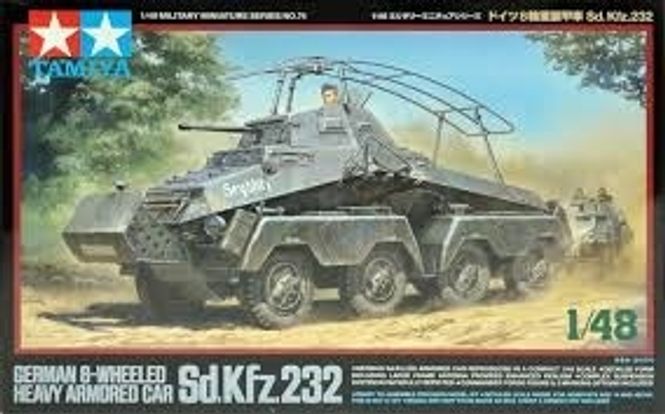 Hovedbilde Tamiya 1:48 - German 8-Wheeled Heavy Armored Car ...