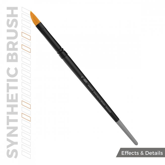 Hovedbilde AK-Interactive B013 AK Synthetic Brush - Dagger ...