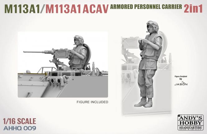 Hovedbilde AHHQ/Takom 1:16 - M113 U.S. Armored Personnel ...