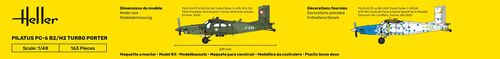 Heller 1:48 - Pilatus PC-6 B2/H2 Turbo Porter 30410 