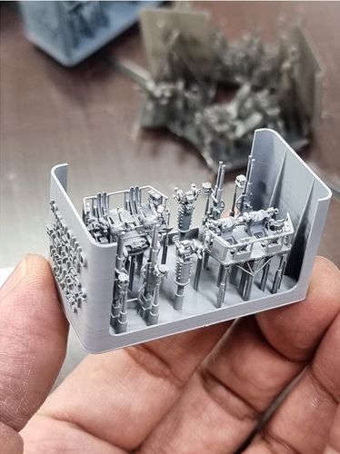 HS Models 1:200 - 40mm Quad Bofors (Early Version) with MK-51