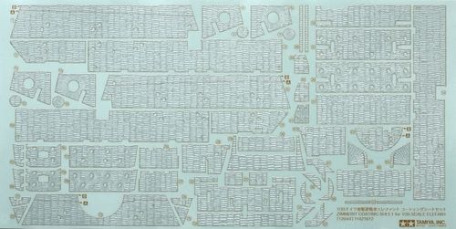 Tamiya 1:35 - 12644 Zimmerit Coating Sheet Elefant