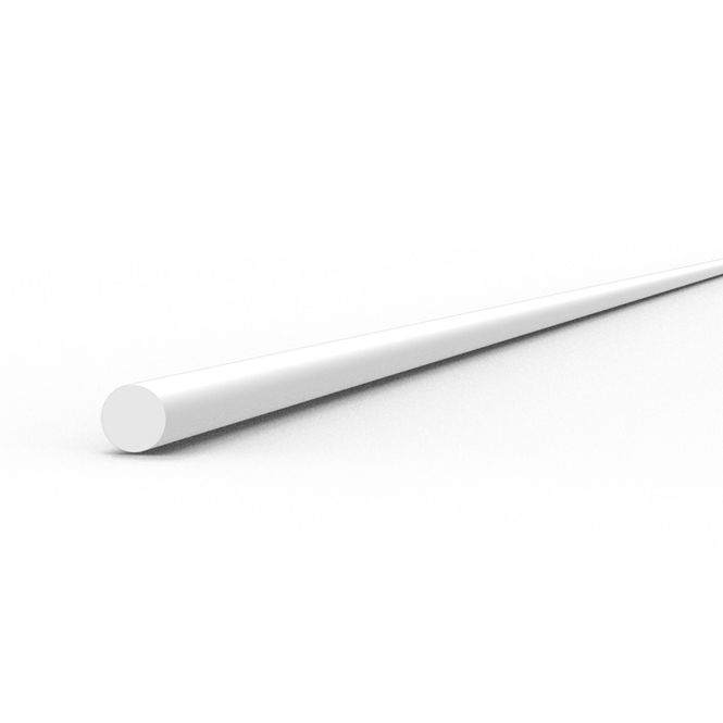 Hovedbilde Rod 0.75 diameter x 350mm - STYRENE STRIP