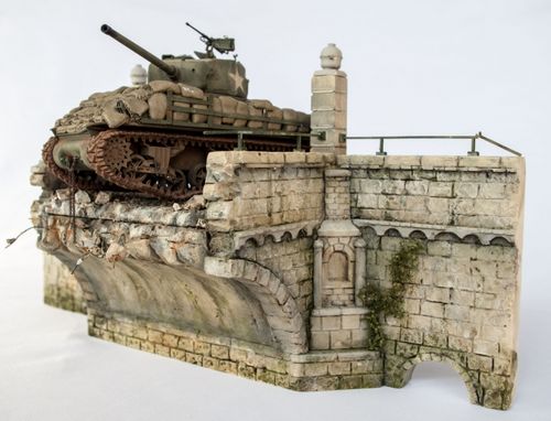 RT-Diorama 35012 Destroyed Bridgehead (1:35)