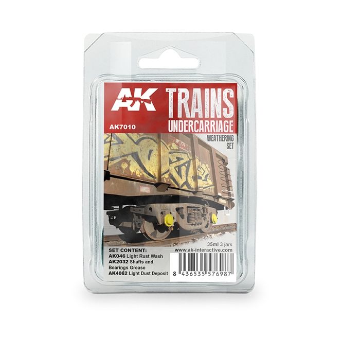 Hovedbilde AK-Interactive AK7010 Trains undercarriage ...