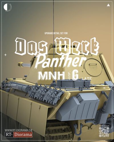 Faustus Models 1:35 - FM35009 Panther Ausf.G [MNH-Late] Detail Set for Das Werk